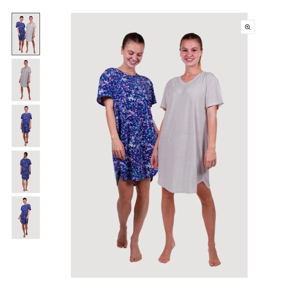 Natori Women's Intimates Blue and Gray Sleepwear